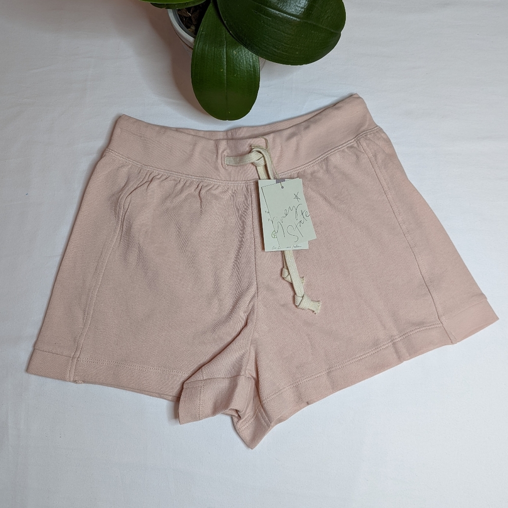 GREY STATE Evo Cerise Shorts Size Small Sustainably Made Peach Whip Colo… - Picture 4 of 6